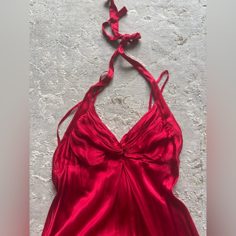 Vintage 1990s Victoria Secret Satin Maxi Dress - Picture 7 of 8